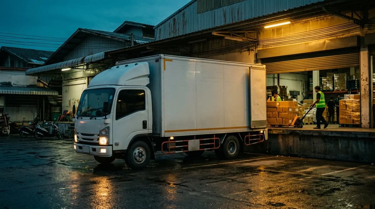 6-wheel truck